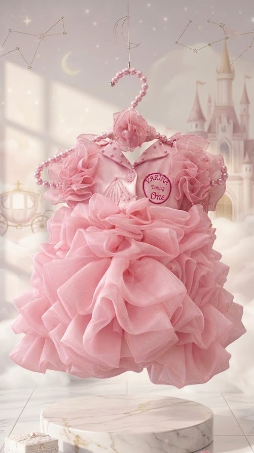 The Pink Ruffled Frock