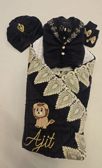 The Black And Gold Lion Combo Set