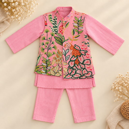 Jungle Bloom Kurta Set