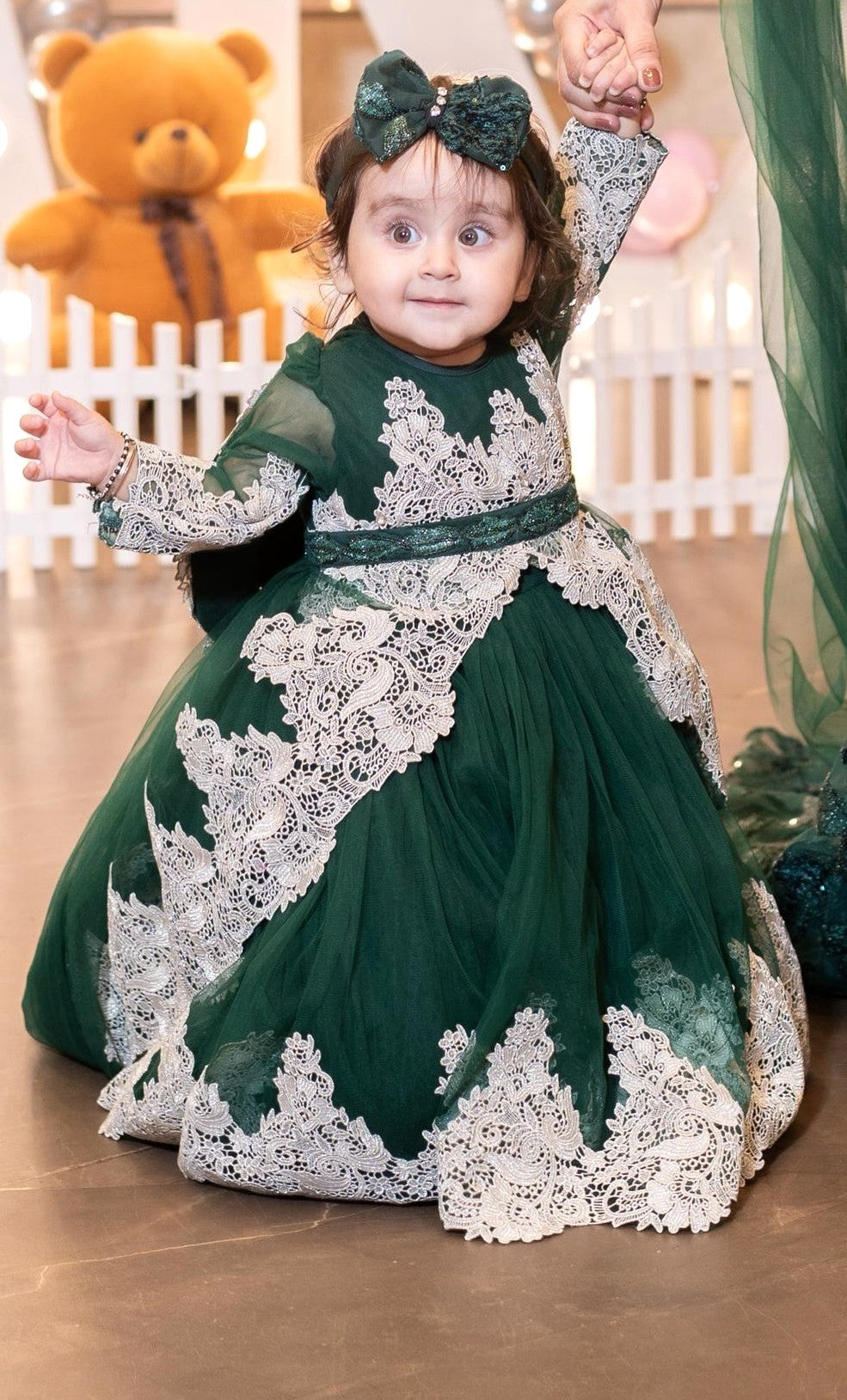 The Classic Emerald Green Gown