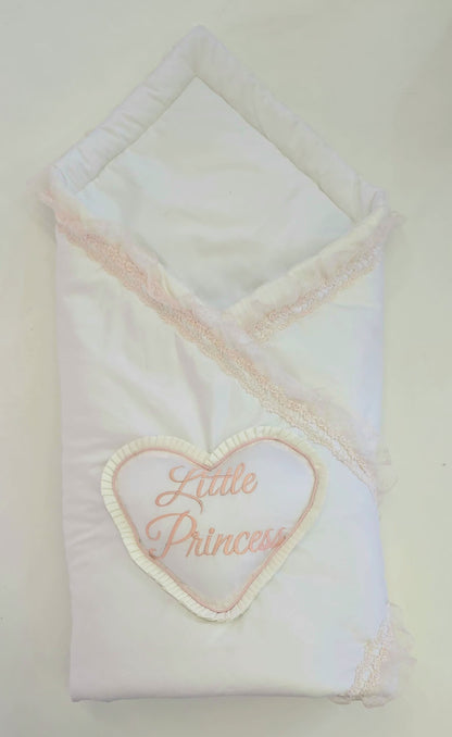 Little Princess Heart Lace Wrap