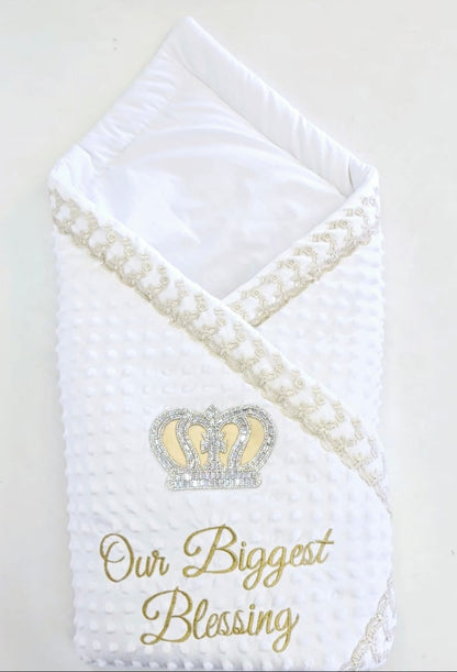 Golden Crown Blessing Wrap