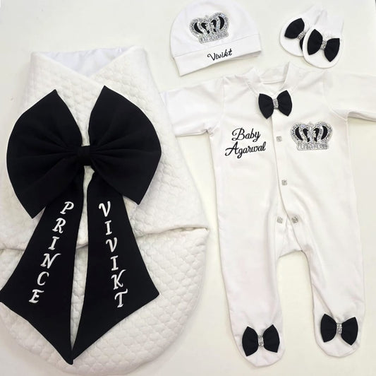 The Swaddler Bow Combo Set