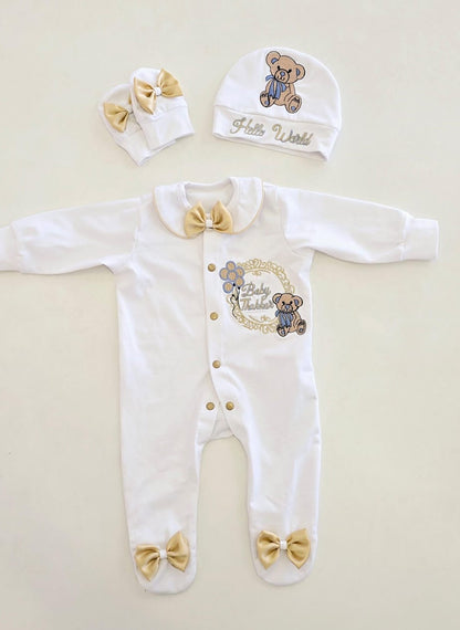 The Teddy Bear Romper Set