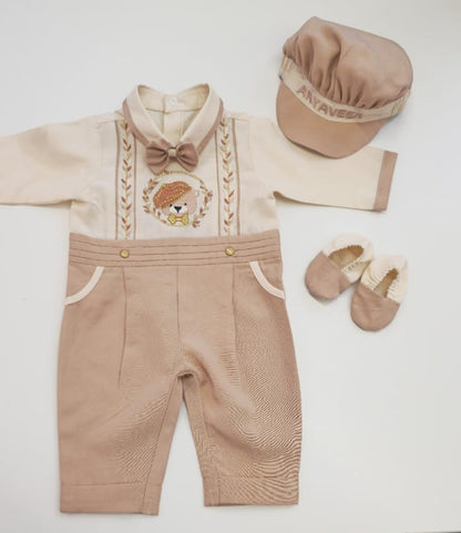 The Bow Teddy Romper  Set