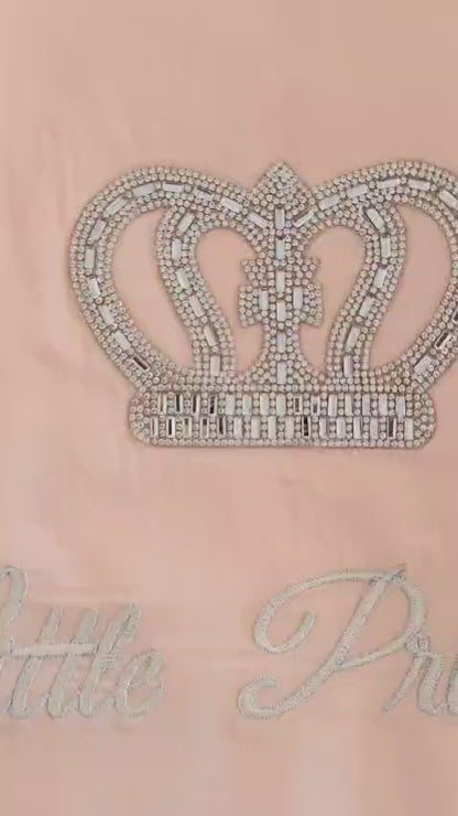 The Crown Little Princess Swaddle Sheet