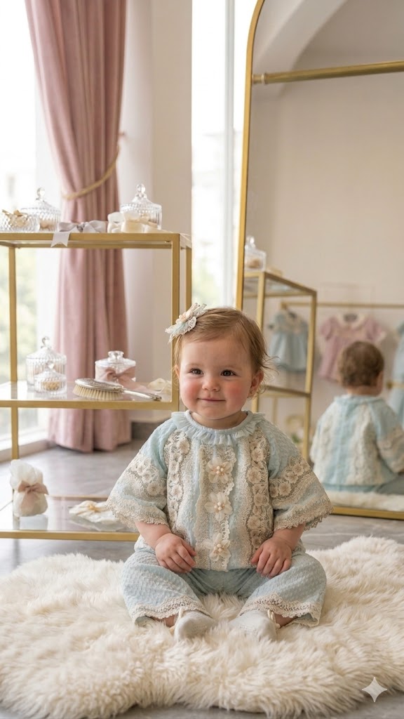 Vintage Sky Lace Set