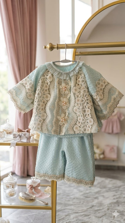 Vintage Sky Lace Set